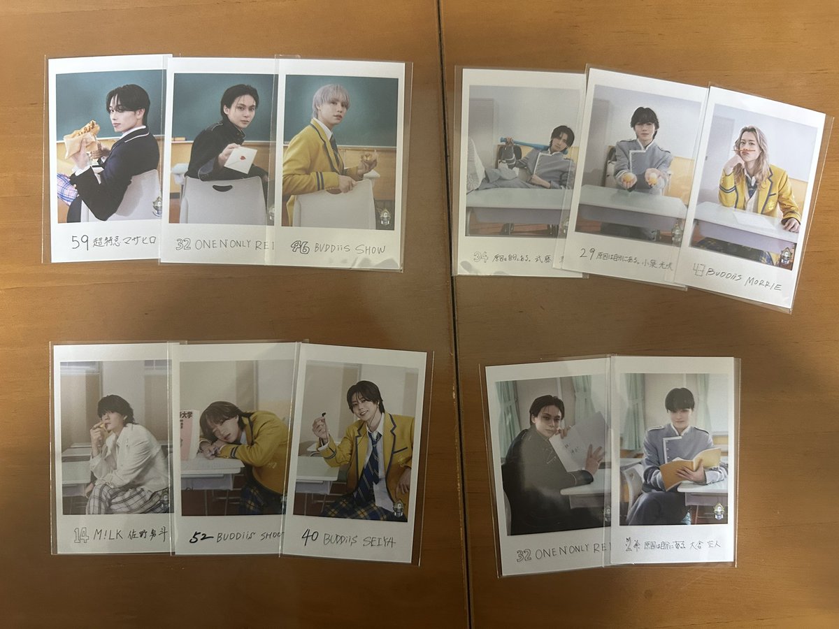 rutousagi's tweet photo. EBiDAN THE LIVE 2026 エビライグッズ 交換 ランダム チェキ風トレカ

【求】山中柔太朗、古川毅(左以外)、吉澤要人

【譲】画像

エビライ13日,14日手渡し または 郵送希望

お心あたりの方いましたらお気軽にお声掛けください🪄︎︎◝✩ https://t.co/ImZEtoXmTf