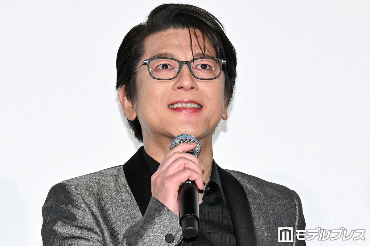 modelpress's tweet photo. 及川光博(56)結婚発表💐
お相手は妊娠中
https://t.co/pG8xO8nH5V

交際していた一般人のお相手と入籍。「今後も変わらず俳優として、ミッチーとして、努力し精進して参ります。皆様どうかあたたかく見守っていただけますよう、何卒よろしくお願い申し上げます☆」と伝えた。 https://t.co/0M6LsldXsN