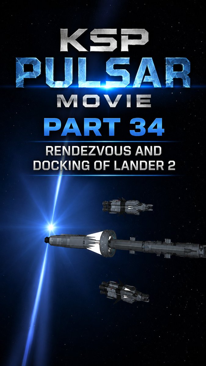 XEricChalifoux's tweet photo. KSP Pulsar Movie Part 34: Rendezvous and Docking of Lander 2

After successfully ascending from the snowy plains of Neith, Lander 2 begins the critical rendezvous with the waiting mothership. https://t.co/f6yHtFZxjz