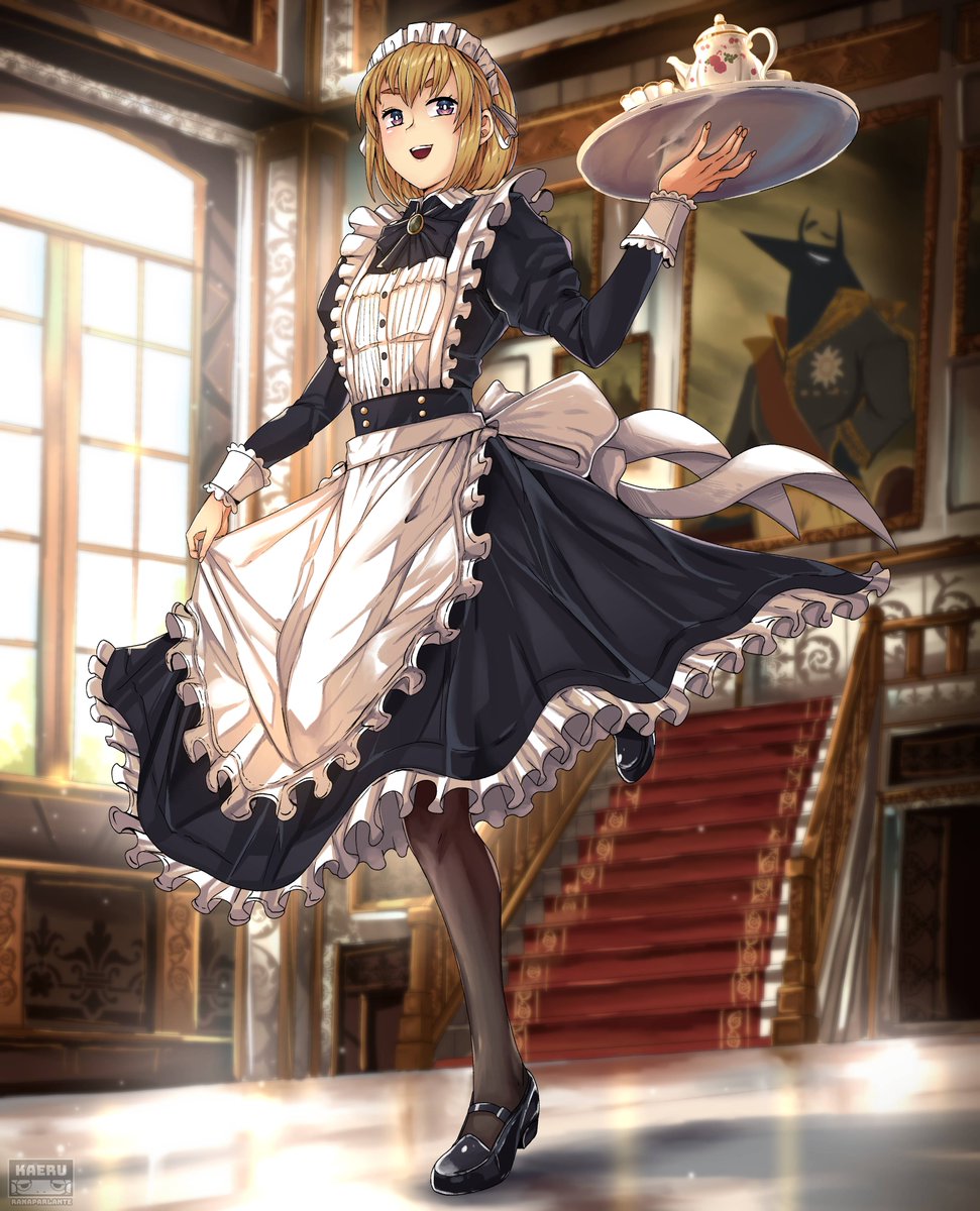 kaeruu_77's tweet photo. :3 #LegaArt #MaidContest https://t.co/i6uFjyCPsb