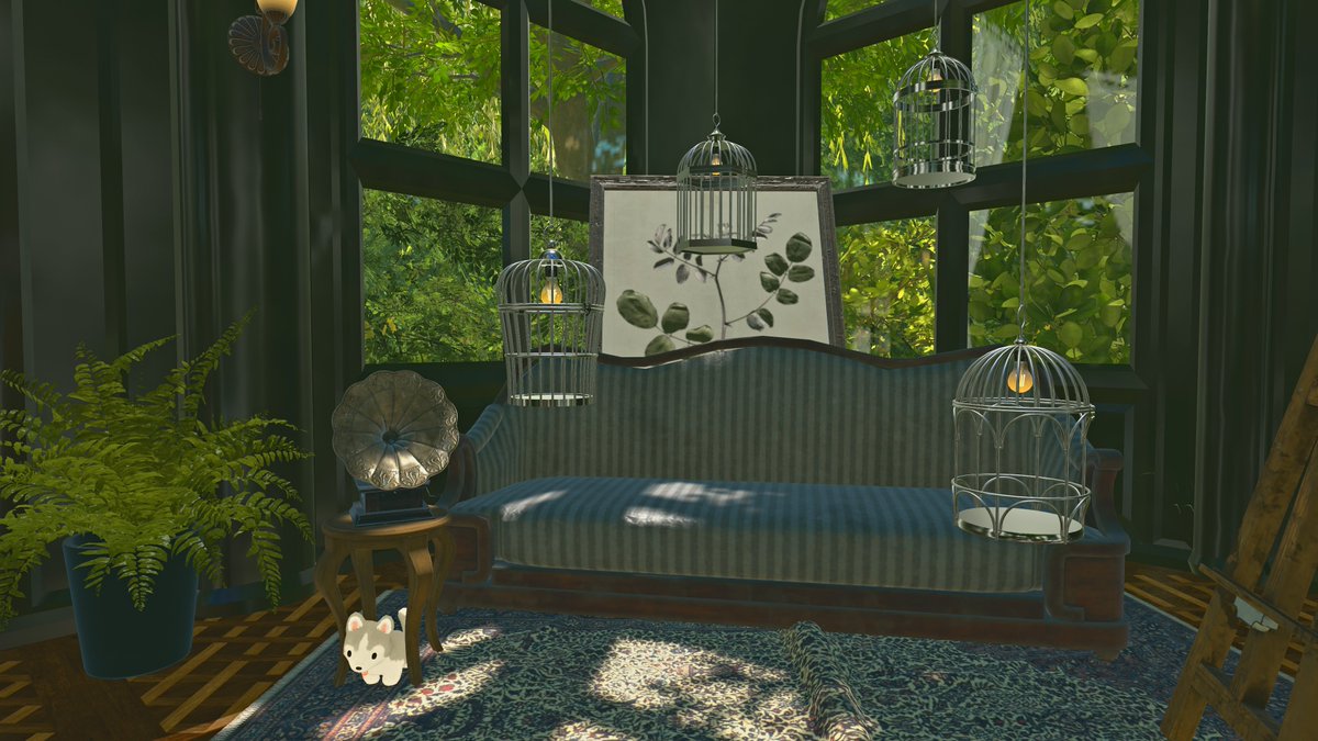 ninatarou27's tweet photo. world:Jardin․ 
By moné（もね） 
#VRChat #VRChatPhotography https://t.co/u12DAHOAYj