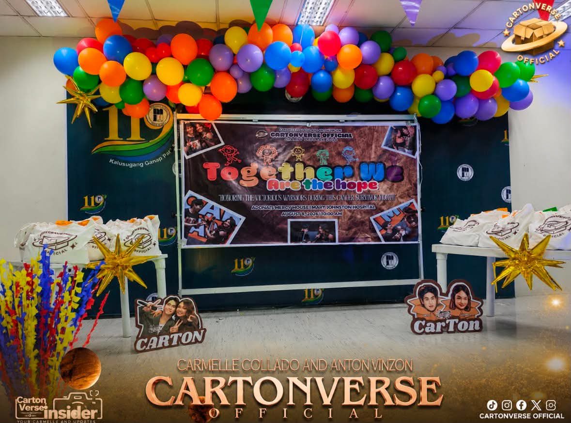 cartonverse_ofc's tweet photo. Happening now at Adonai’s Mercy House.. again, our appreciation and love to all who supoorted this cause. 

CARTON GIVES HOPE
#HopeStartsWithCartonverse https://t.co/Cp6G6hnzje