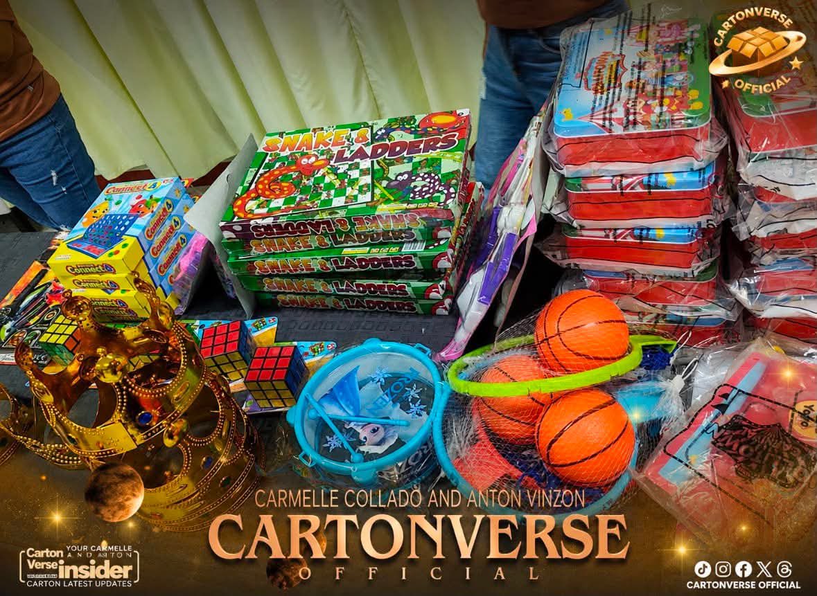 cartonverse_ofc's tweet photo. Happening now at Adonai’s Mercy House.. again, our appreciation and love to all who supoorted this cause. 

CARTON GIVES HOPE
#HopeStartsWithCartonverse https://t.co/Cp6G6hnzje