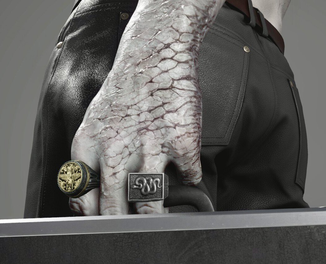 MrsGideon_'s tweet photo. Victors rings. 
#DrVictorGideon 
#Residentevil 
#residentevilrequiem https://t.co/f9WJwOqts2