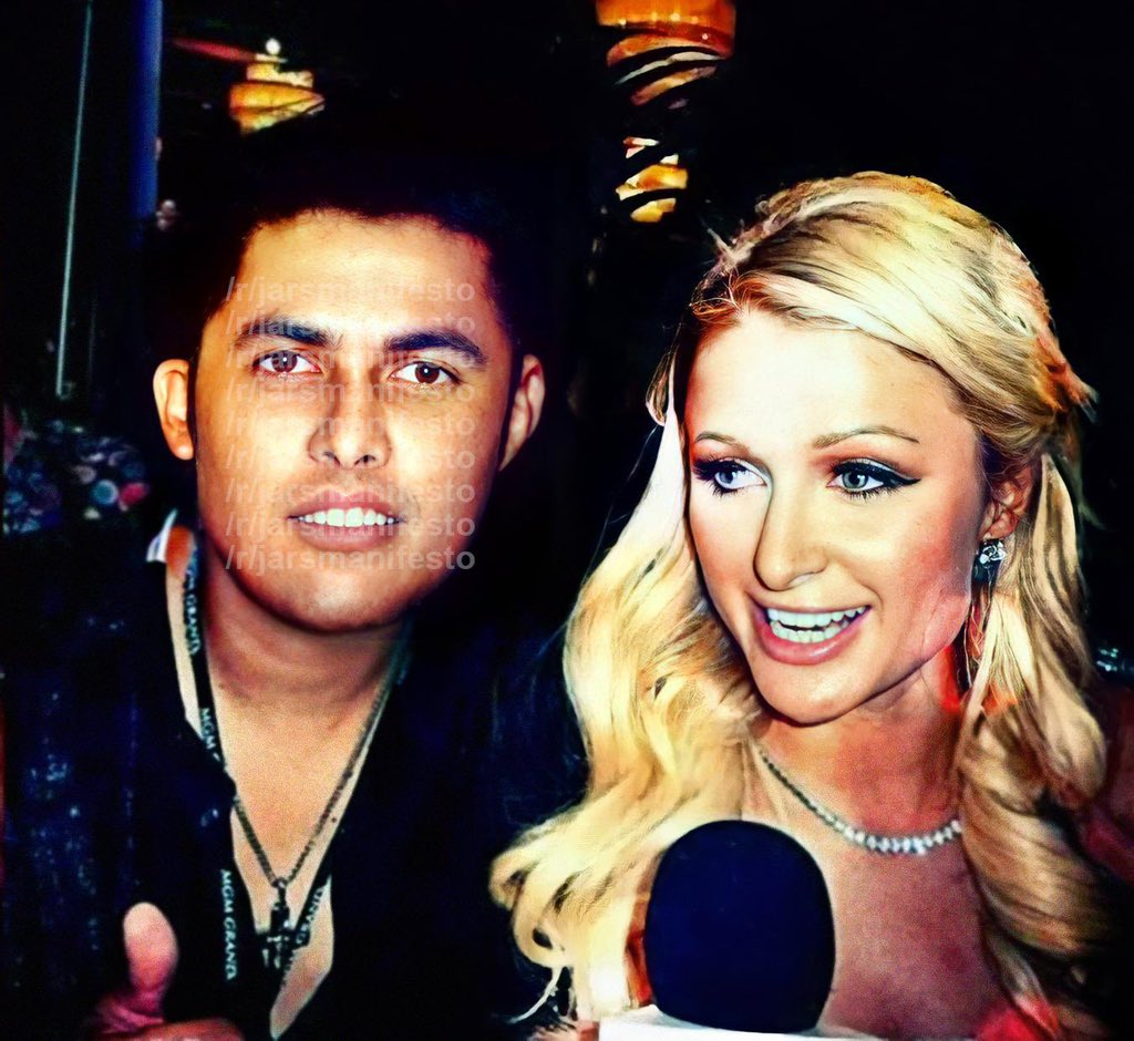 DonNatanaelCan0's tweet photo. Prohibido olvidar cuando en el año 2011, el Chino Ántrax (en ese entonces el sicario mas buscado del mundo) estuvo con Paris Hilton. 

Historia pura 🇲🇽 https://t.co/SGbEnILUDX