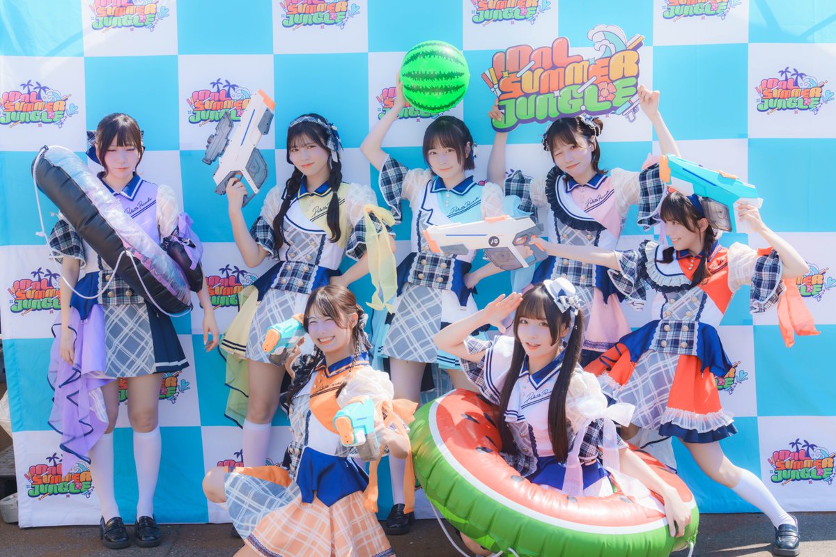 samajan_idol's tweet photo. 【 IDOL SUMMER JUNGLE 2026 DAY2 】

TIGER STAGE🐯
ご出演ありがとうございました！❤︎

Palette Paradeさん @O_PaletteParade  
#フラサービックル さん @FULABI_STAFF 
Pixel Ribbonさん @pixel_ribbon 
Illさん @Ill_Idol 

#サマジャン2026 https://t.co/zXmbq1dqNd