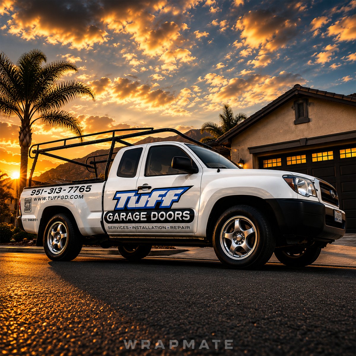wrapmate's tweet photo. When the going gets tough, get Tuff. πͺ
Tuff Garage Doors has served the Inland Empire since 2014, backed by decades of family know-how. Now their vehicles look as solid as the work they deliver.
Shoutout to Wrapmate Pro Allied Print Co for the slick install.
#Wrapmate https://t.co/s4Z0rC2MAi