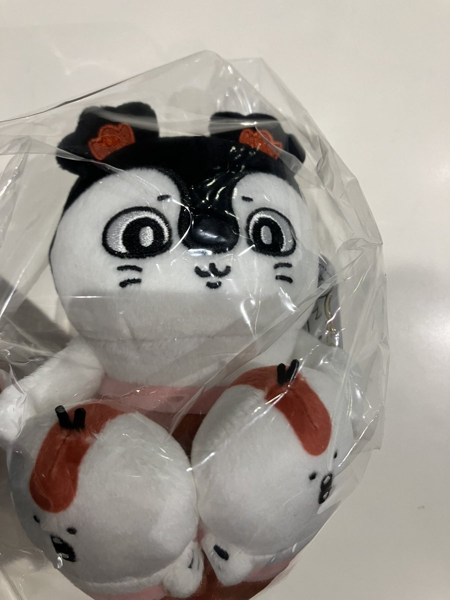 026chiikapi's tweet photo. なんとかゲット！！ようこそ！セイレーンちゃんと人魚ちゃん！パソコンに飾るからね！

あと残り5個やった💦
#ちいかわ https://t.co/R8ZgwxM6tm