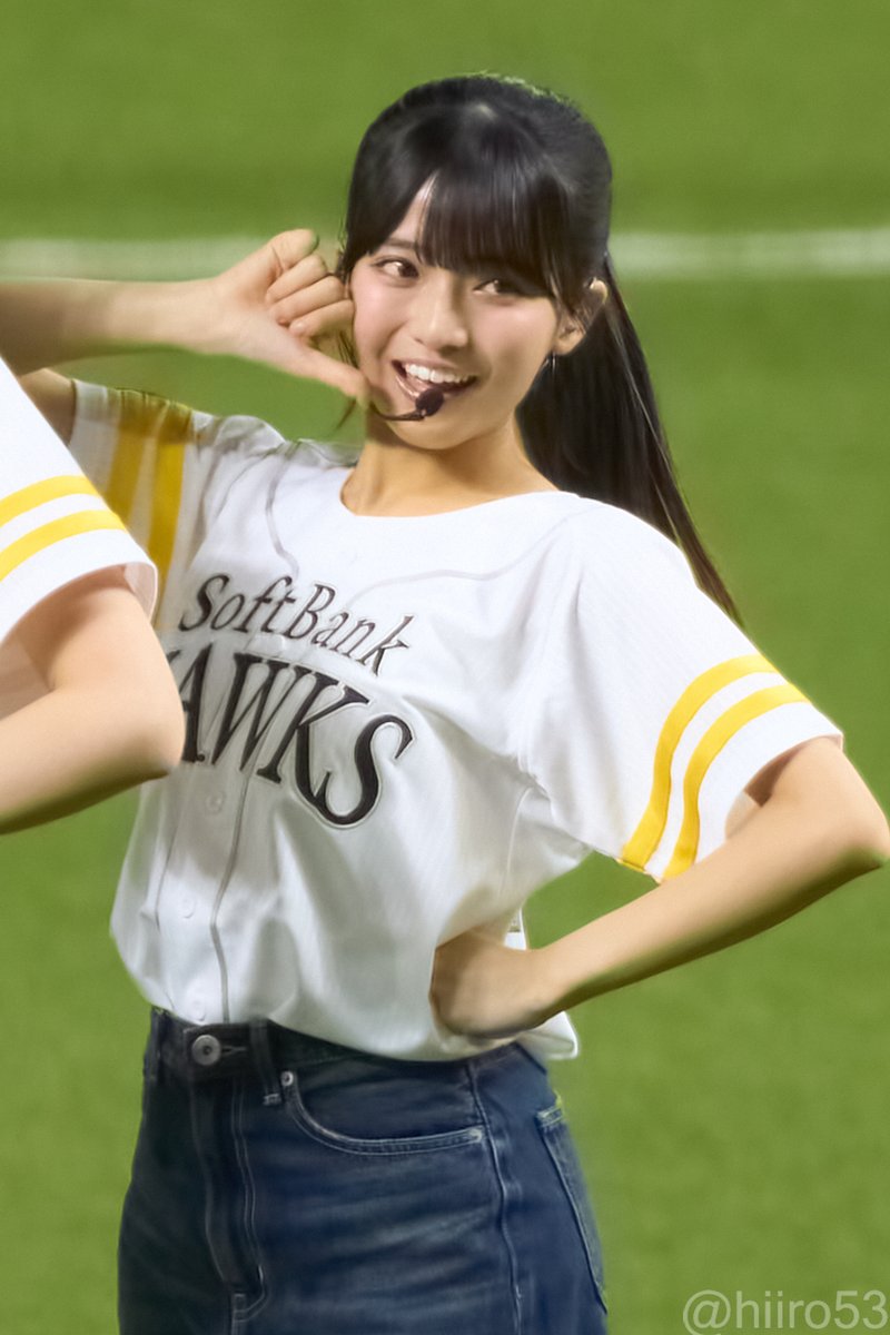 hiiro53's tweet photo. 2026.08.06　みずほPayPayドーム  
乃木坂46　瀬戸口心月さん   
#乃木坂46 #乃木坂野球部 
#瀬戸口心月 #みずほPayPayドーム 
#sbhawks https://t.co/1VujvK0V1G