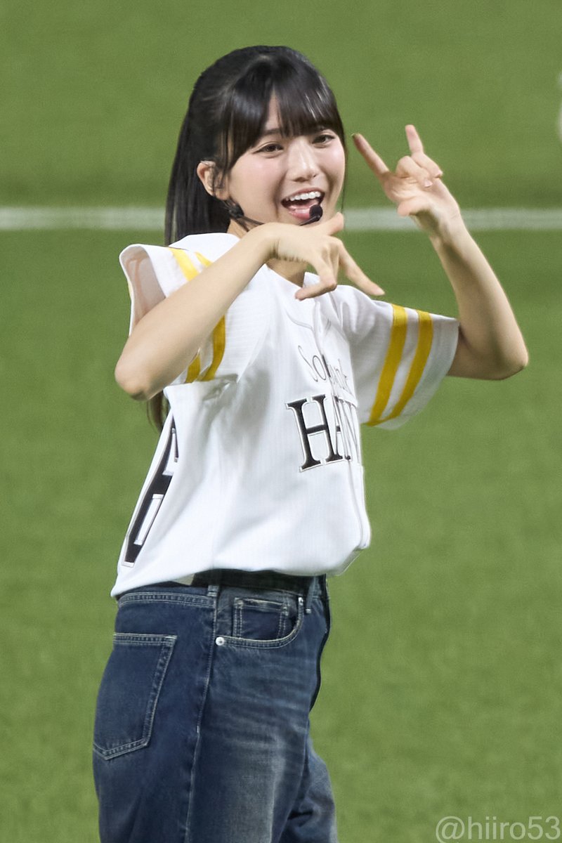 hiiro53's tweet photo. 2026.08.06　みずほPayPayドーム  
乃木坂46　瀬戸口心月さん   
#乃木坂46 #乃木坂野球部 
#瀬戸口心月 #みずほPayPayドーム 
#sbhawks https://t.co/1VujvK0V1G