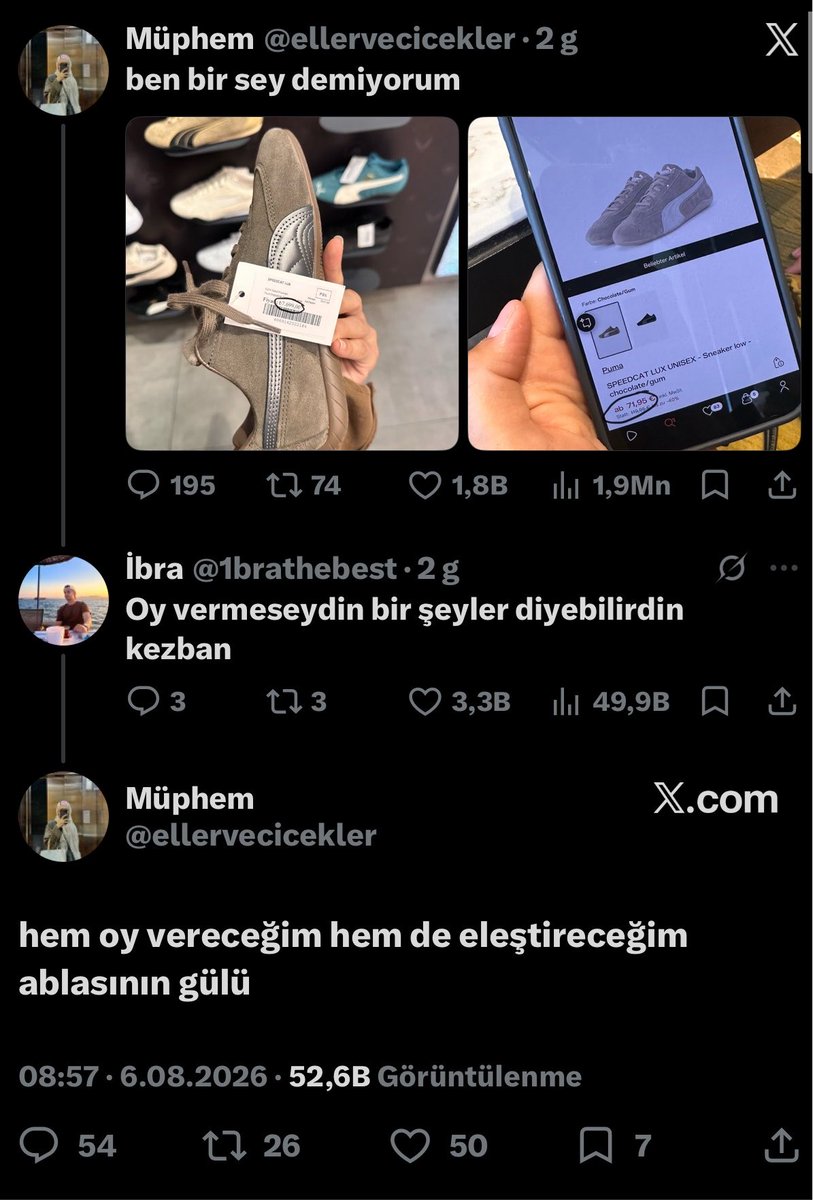 BigTigerBestt's tweet photo. "Eleştireceğim ve  düzeltmedikleri halde oy vermeye devam edeceğim"

Bu da iyiymiş https://t.co/wyF7YFBWkY