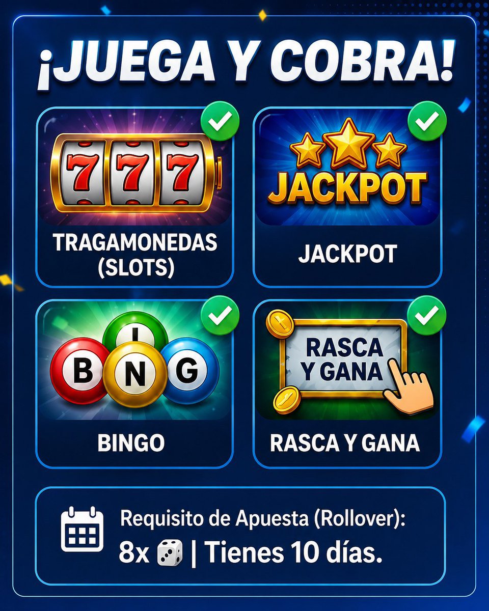 fun88mexico's tweet photo. 🎁 ¡Tu bono puede volver a ti! 💙
Si perdiste, recupera hasta $2,000 MXN y sigue jugando en FUN88. 🔥
👉 Ve a “Bono Rescate”, selecciona “Rescate” y ¡vuelve a jugar! 🎰
#FUN88 #CasinoOnline #Bono #México #maquinitas https://t.co/P6W01jo5Fv