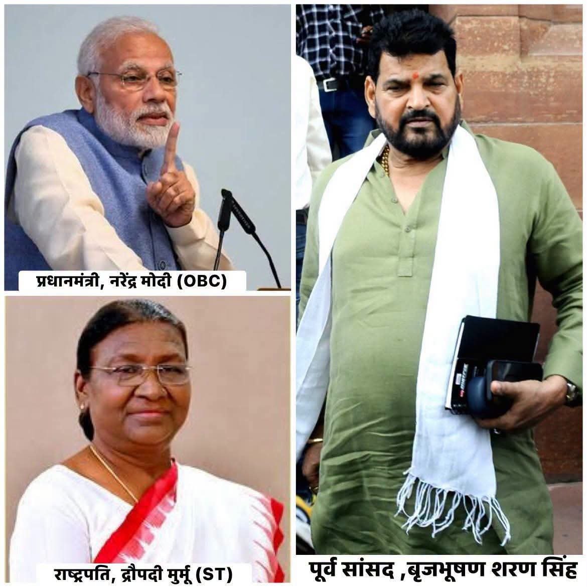 shuklajimp's tweet photo. पूर्व सांसद ,बृजभूषण शरण सिंह का आरक्षण पर बहुत बड़ा बयान कहा की 

अब आरक्षण की समीक्षा की जानी चाहिए SC/ST, OBC मिलकर बहुमत में हैं, वे देश चला रहे हैं और फैसले लेने वाले भी वही हैं

(1) प्रधानमंत्री, नरेंद्र मोदी (OBC)

(2) राष्ट्रपति, द्रौपदी मुर्मू (ST)

जनरल कैटेगरी अब अल्पसंख्यक हो गई है

UGC,SC/ST और आरक्षण देश पर कलंक है ,योग्यता पर प्रहार है
इन तीनों काले क़ानून को पूरी तरह समाप्त करके ही देश को आगे ले जाया जा सकता है

जब हाथ बराबर, पैर बराबर, शिक्षा बराबर,  तो फिर आरक्षण क्यों?
नौकरियाँ टैलेंट के आधार पर तय होनी चाहिए, जाती के आधार पर नहीं

मोदी सरकार से मांग हैं तुरंत देश में सवर्ण आयोग बनाया जाए और ओबीसी आयोग कि तरह संवैधानिक दर्जा दिया जाए 

तिलक तराजू और तलवार संगठित होकर मांगो अपना अधिकार