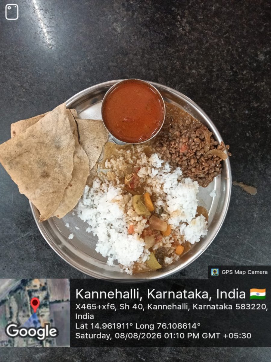 MdrsItagi's tweet photo. Lunch 
#SocialAudit_SWDMeals 
#Socialwelfare_karnataka https://t.co/BpmeRuBmR3