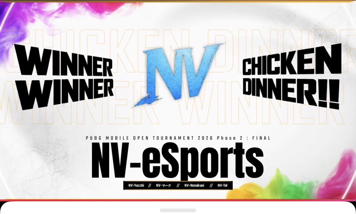 p_Sol333's tweet photo. NV ないドン🥇✨
よかったー😭😭😭😭
#NVWIN
#NanokuniWIN #マークWIN #TelWIN #GOTOMANNNWIN #LarkWIN #YucchiWIN #NagaWIN https://t.co/tJbKPTOOQF