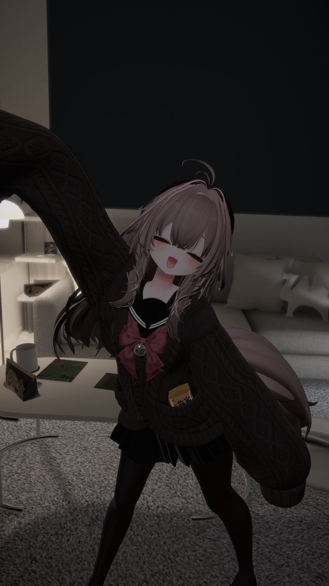 Hunen_GOMl's tweet photo. 退院して復活でーす

#VRChat
#VRC
#Kaguya3D https://t.co/4NKt7kklWi