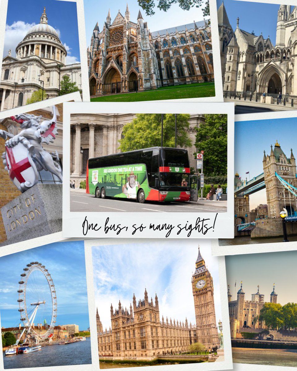 EvanEvansTours's tweet photo. London's icons, all in one tour ☀️🚌

Discover London's most beloved landmarks with an expert guide on our classic panoramic sightseeing tour.

👉 Book now: https://t.co/g2rZ4h0ZZf
 #EvanEvansTours #VisitLondon https://t.co/hQP3JgIZZ2
