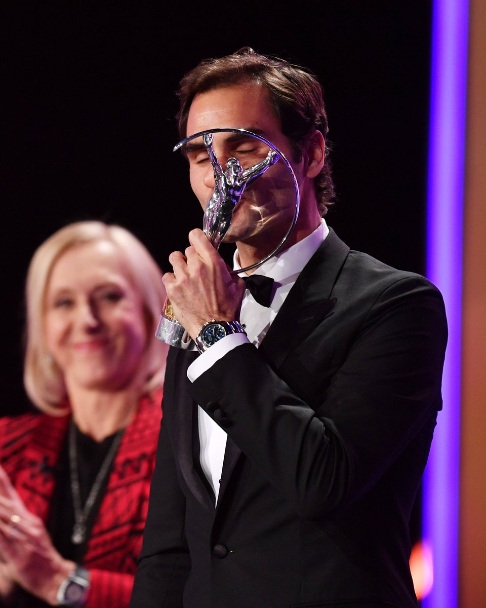 LaureusSport's tweet photo. Happy birthday, Roger Federer 🥳

Wishing the six-time Laureus Award winner a great day!

#SportUnitesUs https://t.co/X25PLyuQwZ