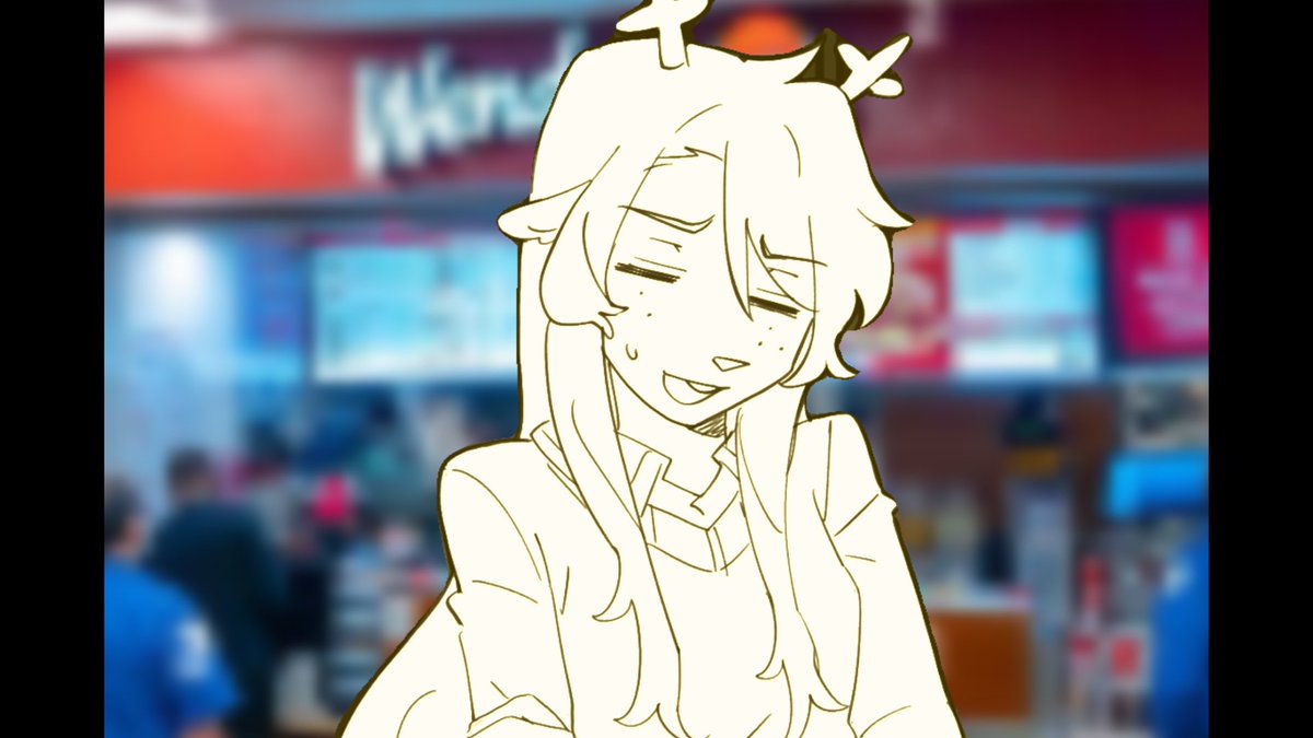 SN0WGR4V3's tweet photo. [OPEN INT]

How’s it going, [Reader]! Didn’t expect you to be here at Wendy’s…I can pay for your order if you’d like that!

* You Hang out with Noelle! https://t.co/bPNvmI4swp