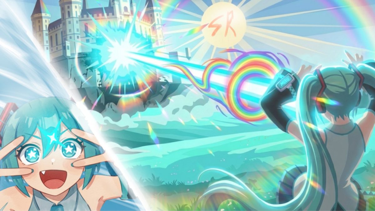 MuthaGoatSwag's tweet photo. Miku thumbnail for a BG game! 
#Roblox #RobloxDev #Art https://t.co/fTKYtBhO6d