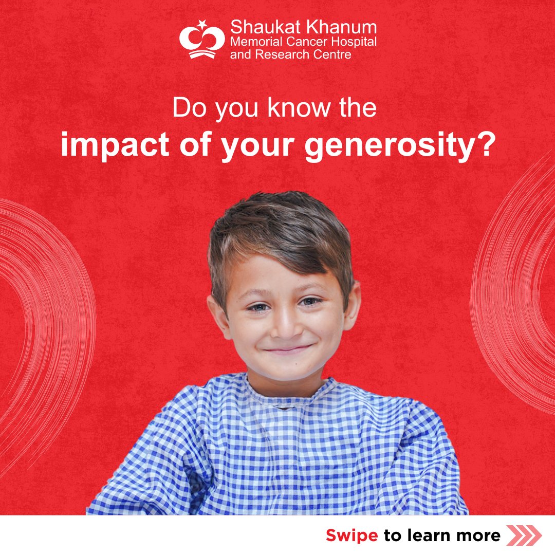 SKMCH's tweet photo. Do you know the impact of your generosity?

Every contribution you make helps bring hope, healing, and life-saving cancer care within reach of deserving cancer patients. Your support enables us to continue delivering world-class treatment to those who need it most. https://t.co/AIxOLfeSza