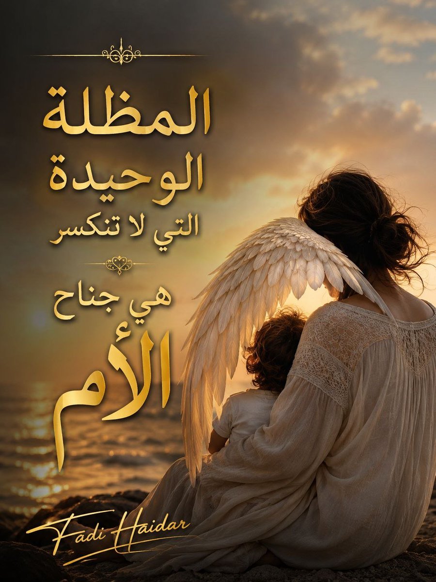 OmAli80495386's tweet photo. المظلة الوحيدة التي لا تنكسر هي جناح الأم https://t.co/C0BzSyMYcj