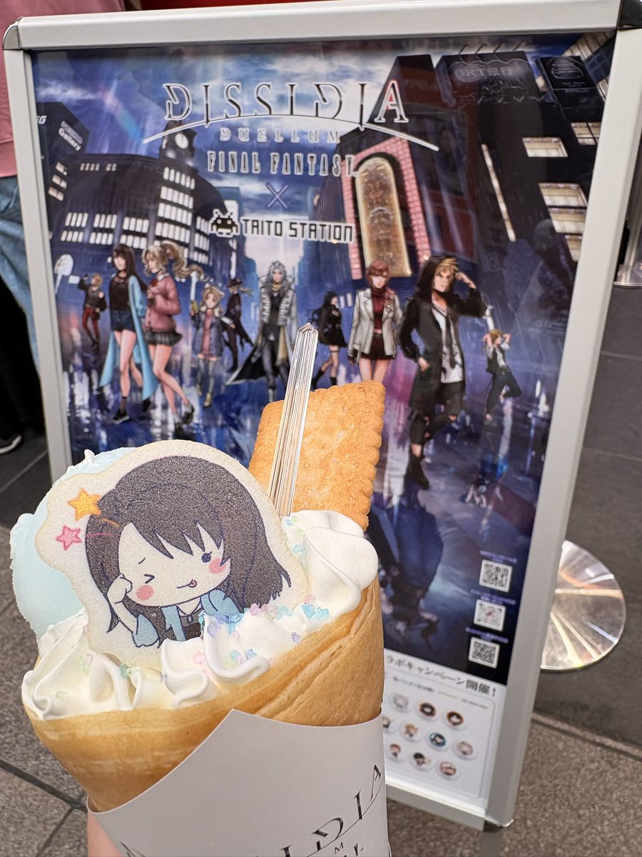 s_m2507's tweet photo. タイトーステーションコラボ行ってきました〜友達に奢るので食べるの手伝ってもらいフリオとクライヴ出ました^ ^ https://t.co/k0ir5VTD9X