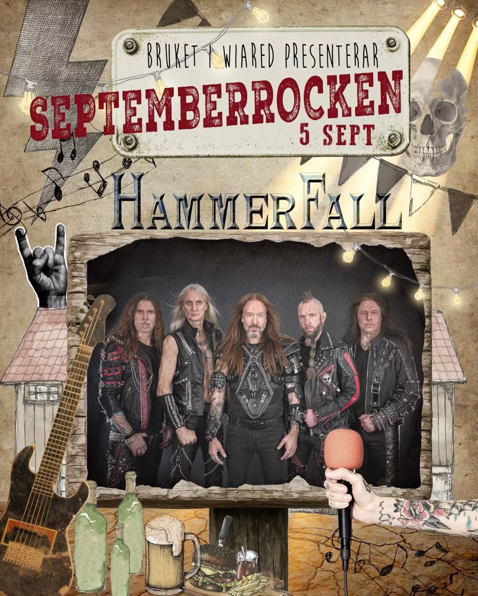 HammerFall tweet picture