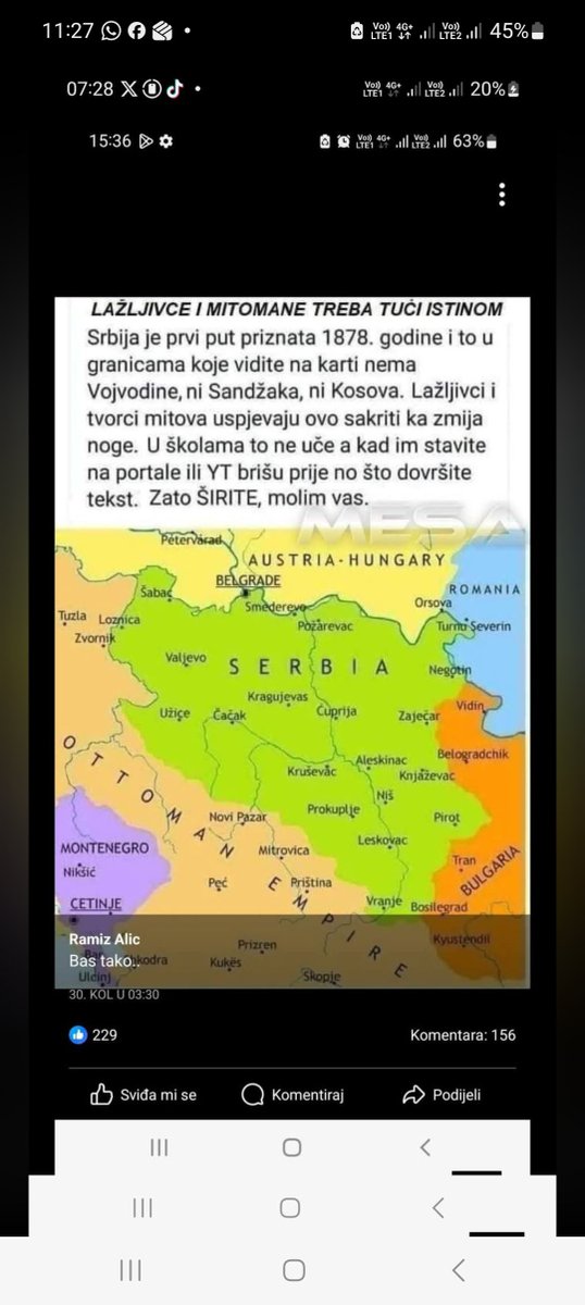 goranovic57770's tweet photo. @M2aja MITOMANI I LAŽLJIVCI KOSOVO NIKAD NIJE BILO SRPSKO. https://t.co/Ts9aRjQTVM