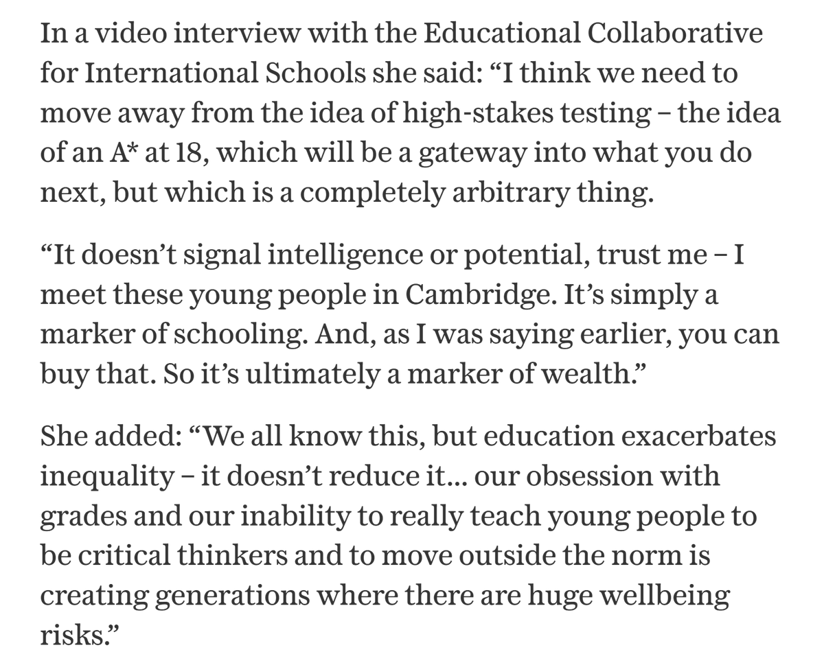 AndrewHammel1's tweet photo. Hilary Cremin, Head of Faculty at Cambridge's School of Education and the woman who told Jason Arday he was the "best in the world" has exactly the views on education you suspected she did. https://t.co/q37Ic0bVGe https://t.co/SqF0d4X9Ro