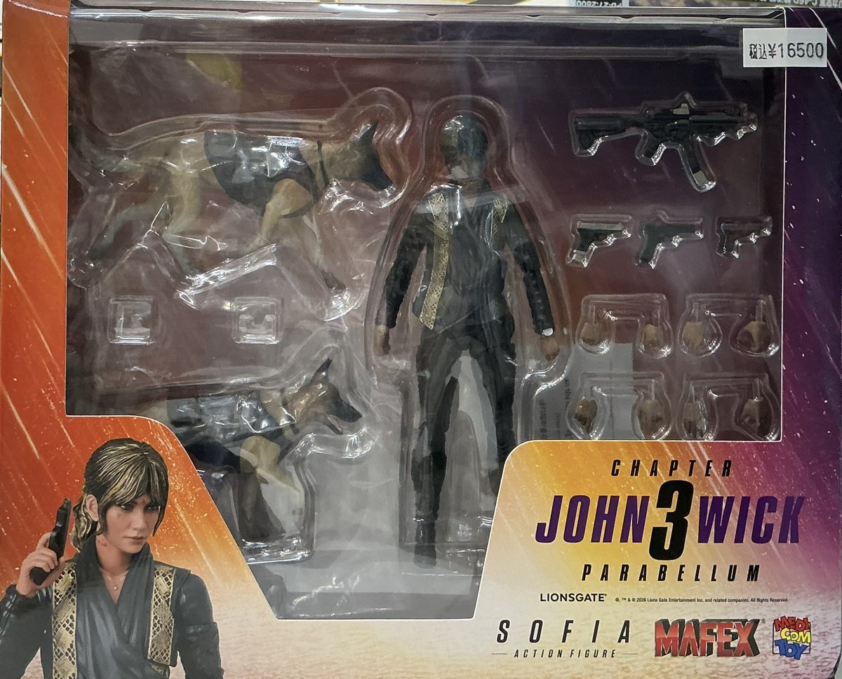 YS_TACHIKAWA's tweet photo. 【新製品】
#MAFEX
JOHN WICK 3 SOFIA
入荷しました!
残りわずか!お求めはお早めに♪
#イエサブ
#立川ホビー https://t.co/Yeim7xWYJ5