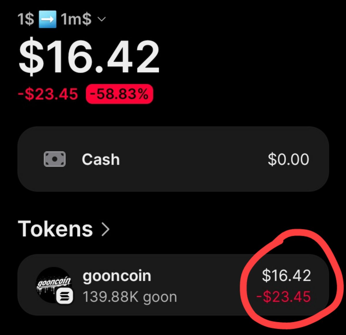 __klodis__'s tweet photo. π π π
CHALLENGE $1 β‘οΈ $1M in 365 days.
Trade 17. Results.
The $goon memecoin brought me a 100% profit β
#Solana #sol #memecoin #meme #crypto #100xgem #Pump #pumpfun #challenge #gooncoin https://t.co/cuEF6s254A