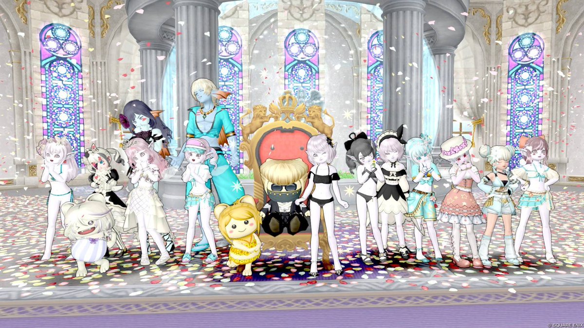 konoha_dqx's tweet photo. 8/7 2枠目 23時〜👑✨

りょう様　#クラブスゥオード
いつも会いに来てくれてありがとう🥰
お話し中にリア友さんからまさかの間違い電話🤣
びっくりしてるりょうさんが可愛らしくて、思わず笑っちゃいました😂💕

そして舞踏会ドリンクもありがとう🥂✨
今回も楽しい時間をありがとうございました👑💖 https://t.co/BQ8gaRSxUK