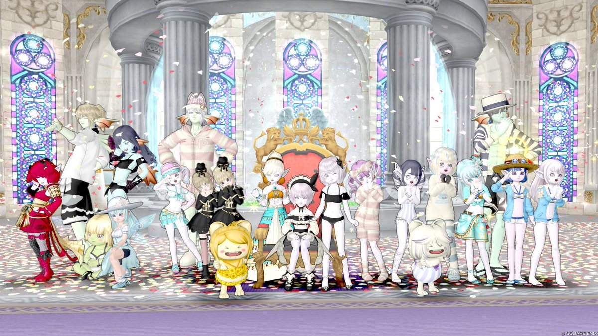 konoha_dqx's tweet photo. 8/7 3枠目 24時〜👑✨

みあ様
〜にゃんこ〜様　#charmante_DQX

しう姫と私のダブル指名
ありがとうございました🥰

そしてなんと……😭💕
マテリアル舞踏会ドリンクを、
それぞれからいただきました🥂✨

素敵な時間と最高のサプライズを
ありがとうございました👑✨ https://t.co/xmlDPXujZh