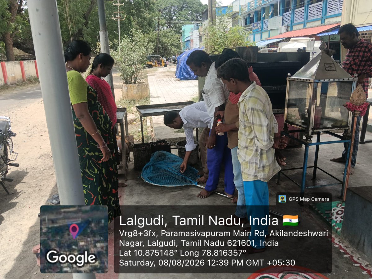 LalgudiCommr's tweet photo. இலால்குடி நகராட்சி ஆணையர் அவர்களின் வழிகாட்டுதலின்படி நகராட்சி வார்டு எண் 9 பகுதியில் சுற்றித்திரியும் சமூக நாய்களுக்கு வெறிநாய் தடுப்பூசி முகாம்  சுகாதார ஆய்வாளர் தலைமையில்  நடைபெற்றது.
@MawsTamilNadu @Tnawb23 @Collector_Try @MoHUA_India @RdmaThanjavur @TNDPHPM https://t.co/5pUFrIl0gG