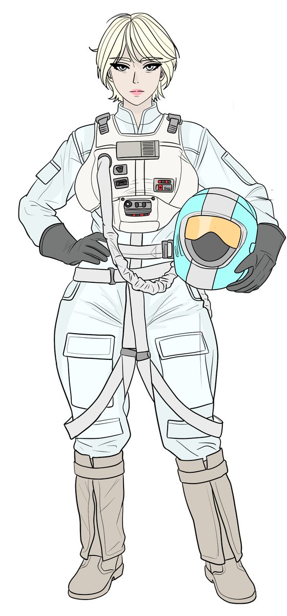 Vetterli74's tweet photo. #STARWARS  #スター・ウォーズ

STAR WARS OC
new republic Y-wing pilot chan https://t.co/hacHNQDSfl