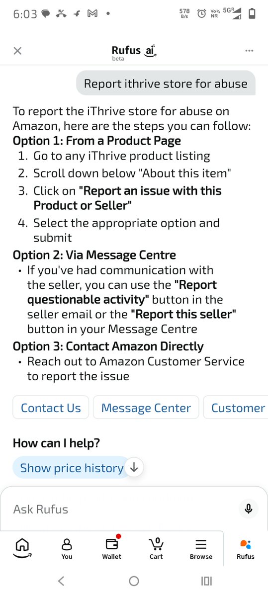 thinkingat2am's tweet photo. @shilpa_cn @mugdhap @iThrive Report her shop on amazon take it down https://t.co/okFGQL5TQd