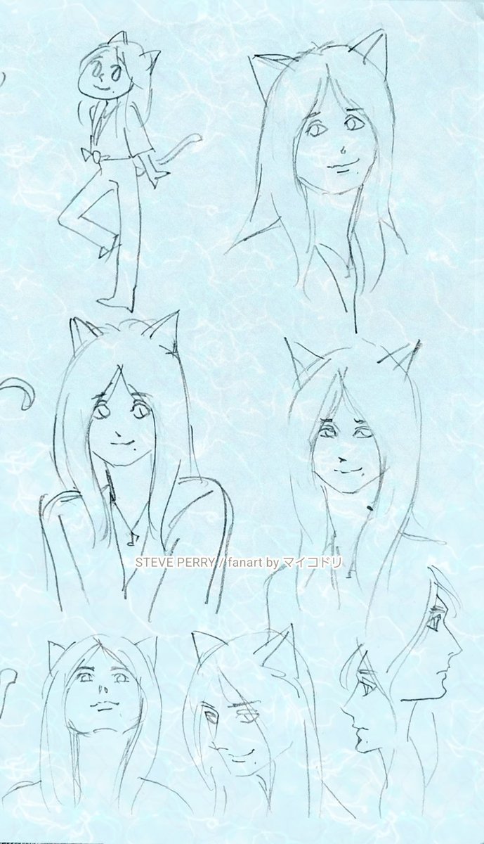 KWjQpaUvjK85346's tweet photo. ※妄想注意
ジャーニーファンです✨今日は世界猫の日らしいので過去絵から猫耳付けたスティーブ・ペリーのイラストを再掲
かなり片寄った趣味なので何でも許せる方だけ見ていただけたら嬉しい…(;´∀`)
#funart https://t.co/mF3D0rPXrS