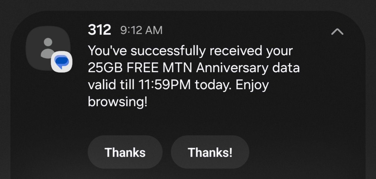 Nerd_Of_Nigeria's tweet photo. Free 25gb for MTN user 🔥

Update ur App
Click on MTN

Click on MtnEshop

Wait till e load and redeem ur 25gb ASAP

Another method to claim the free 25GB for those who couldn’t find where to claim it
Click the link below 👇 

https://t.co/PKleMSJD5o

Login in with your number
Once you login, ignore any error shown, just keep refreshing until you see the claim button.