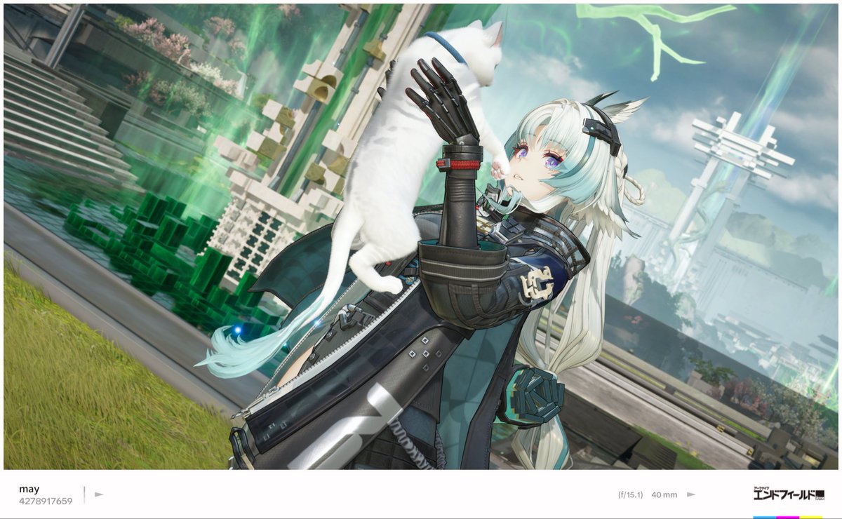Ver_du0fraitha's tweet photo. オクギかっこかわよすぎかな
エンドフィールドもSS撮るの楽しい〜 https://t.co/cZqevwkJtM