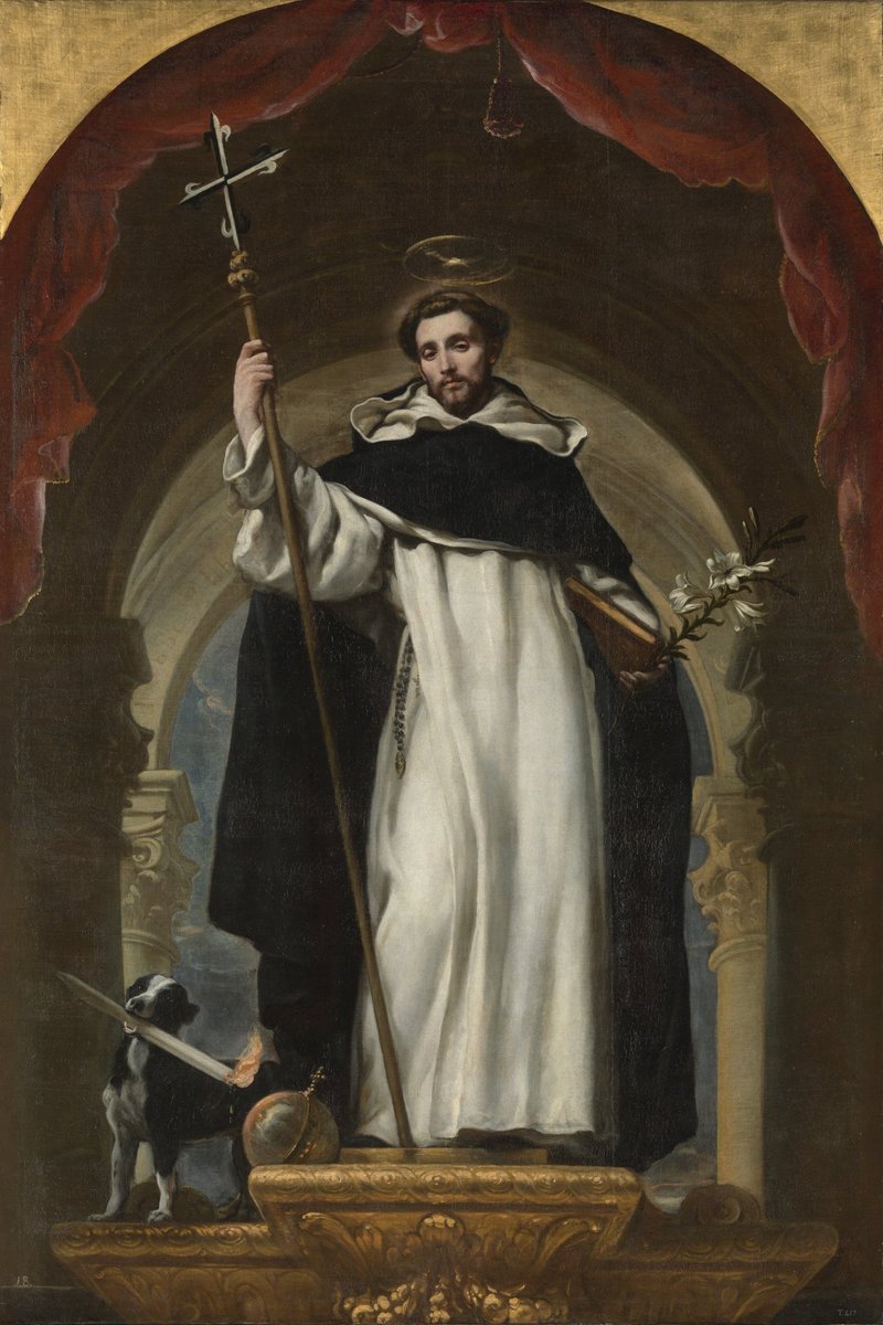 hdadhumeros's tweet photo. ⚫️ SANTO DOMINGO DE GUZMÁN

En la solemnidad del santo padre Domingo, felicitamos a toda la Orden de Predicadores con la que poseemos Carta de Hermandad. 

"Consideraba un deber suyo
alegrarse con los que se alegran 
y llorar con los que lloran." 
(Jordan, c 49)

@dominicos_es https://t.co/mekrVyjDZG