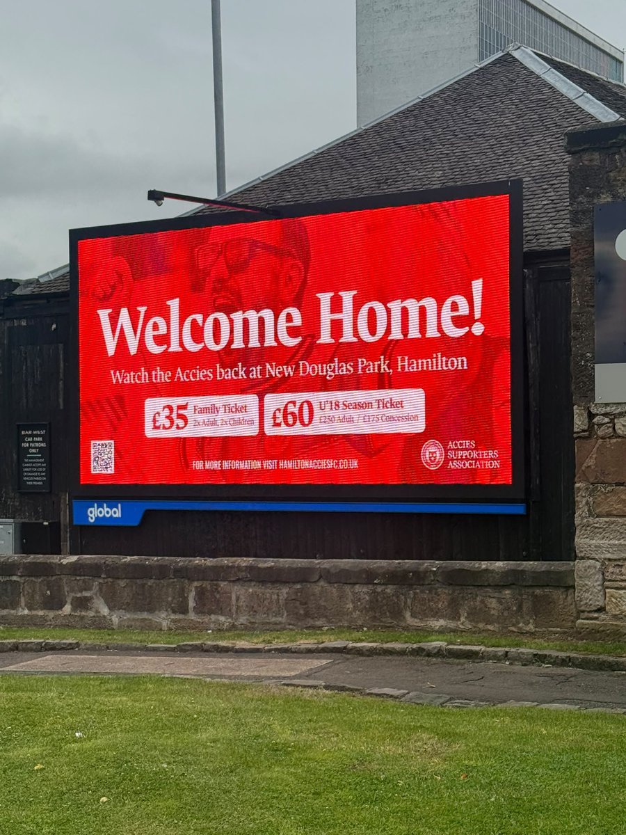 JohnPat34764882's tweet photo. A sight that none of us thought possible this time last year...Time for all Accies fans to get right behind the new owners &amp; the team and rebuild our club back to it's former glory...Onwards and Upwards...🇦🇹❤️🇦🇹 https://t.co/1cvYAs0xYY