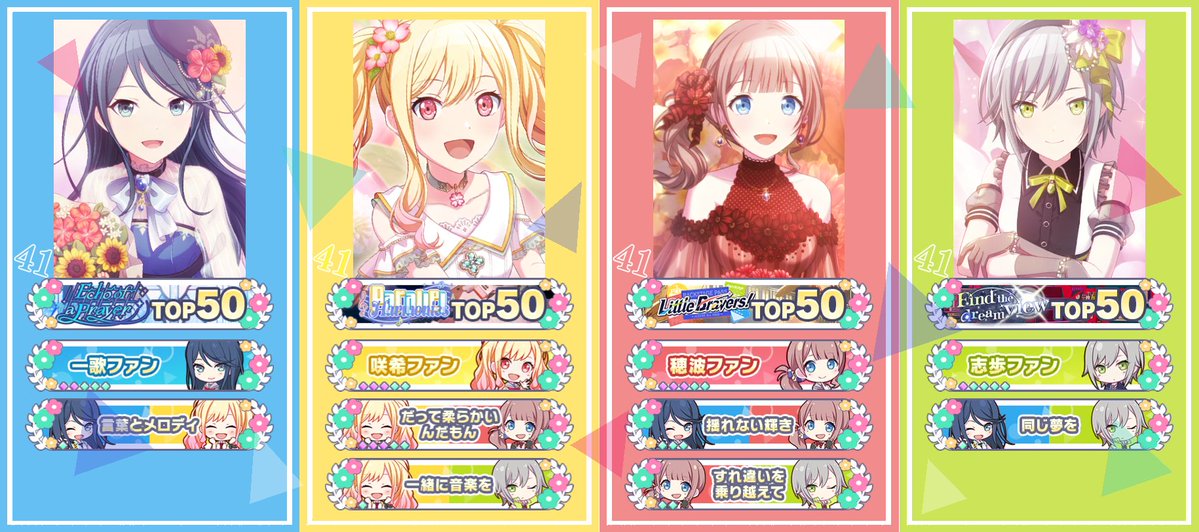 nihilcor's tweet photo. 完成しました！
レオニ41位併せ＆レオニ花称号
レオニの花畑 https://t.co/CjJR10JMId