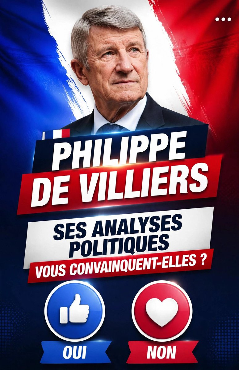 mdx63's tweet photo. Pour moi, OUI.
Sérieux.
Compétent.
Cultivé.
Patriote France. https://t.co/sYcX2ymxZS