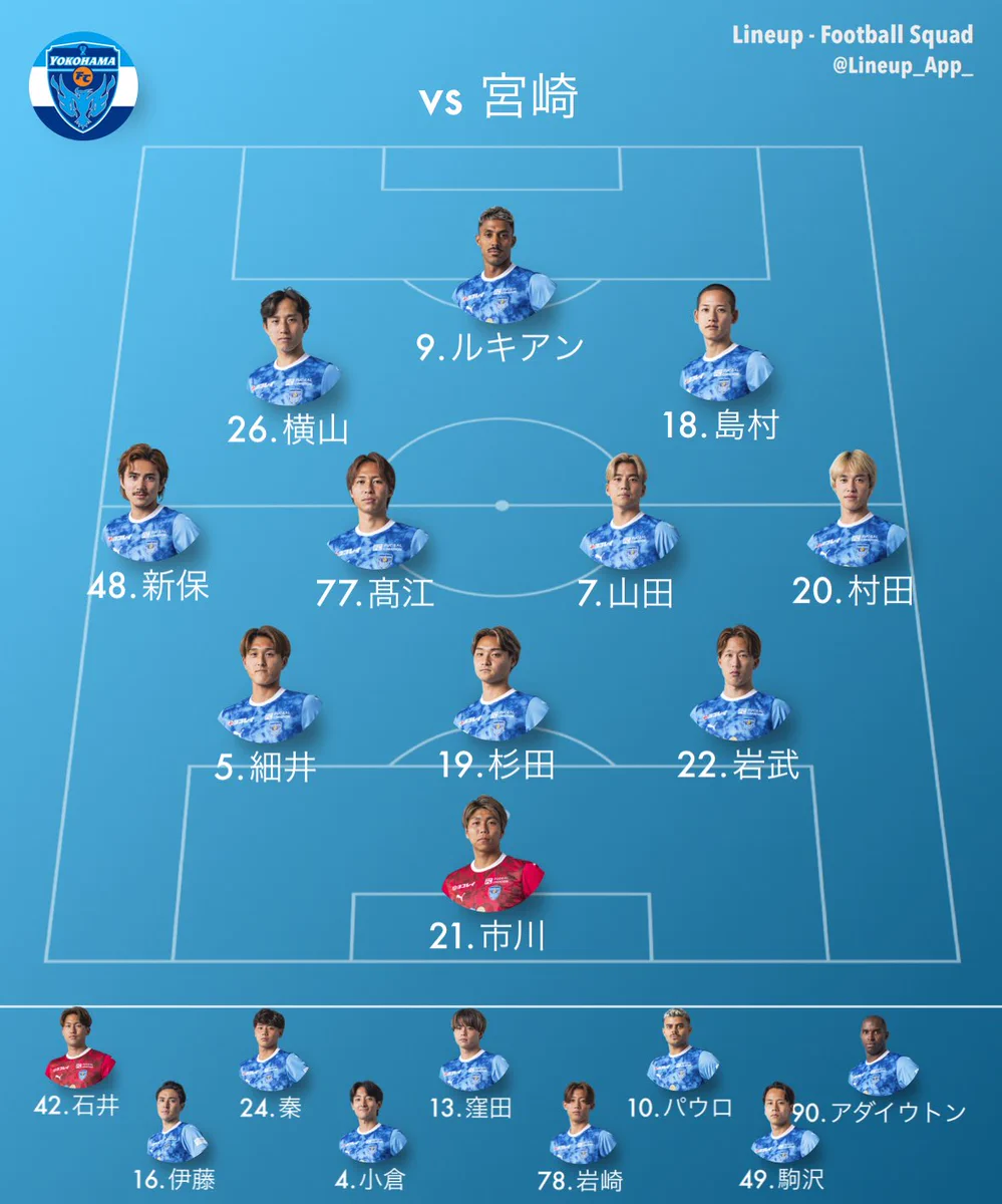 2014シーズン横浜FC マッチデープログラムコンプセット 7/30(土) 岩手