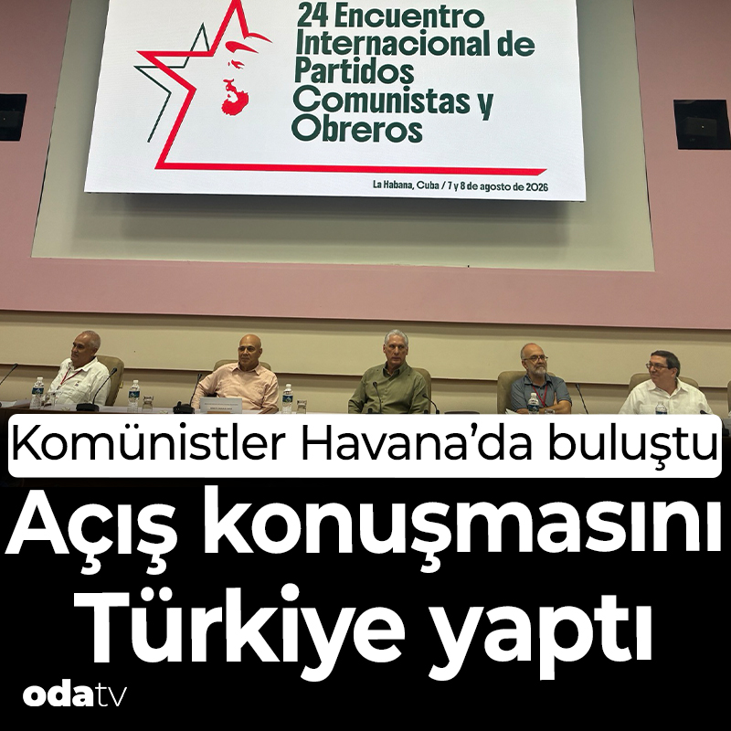 odatv's tweet photo. 24. Uluslararası Komünist ve İşçi Partileri toplantısı Havana'da başladı
https://t.co/a8AOR1OYsA https://t.co/5uApoIidQY