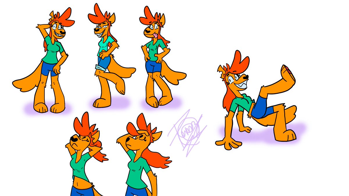Experieto6comic's tweet photo. Hi again, here I am again with some colored sketches of Rina in some simple poses.
#furryㅤㅤㅤ #furryartㅤㅤㅤ #furrygirl  #cartoon #cartoonart https://t.co/ZpzbGXeuKb