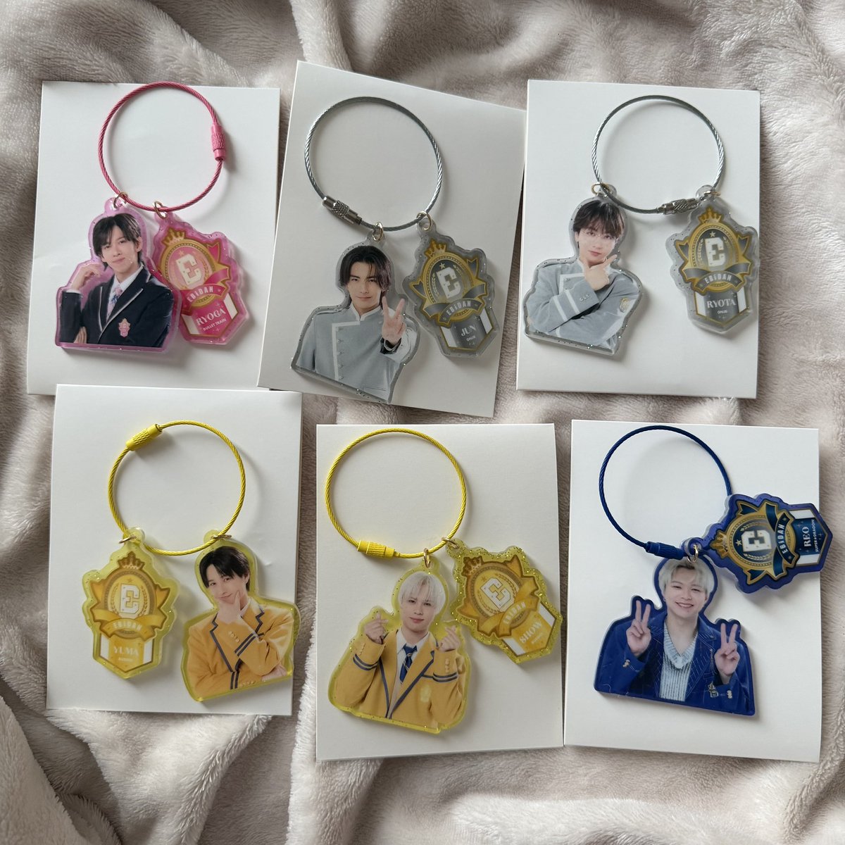 _q0_0_'s tweet photo. EBiDAN THE LIVE 2026 エビライ グッズ 交換 ランダム アクリルキーホルダー アクキー

【譲】画像のもの

【求】M!LK 山中 超特急タクヤ・ハルor買取

郵送希望です
お気軽にお声掛けください🙇🏻‍♀️

 #EBiDAN交換  #エビライ交換 https://t.co/iRvZIzEWzX