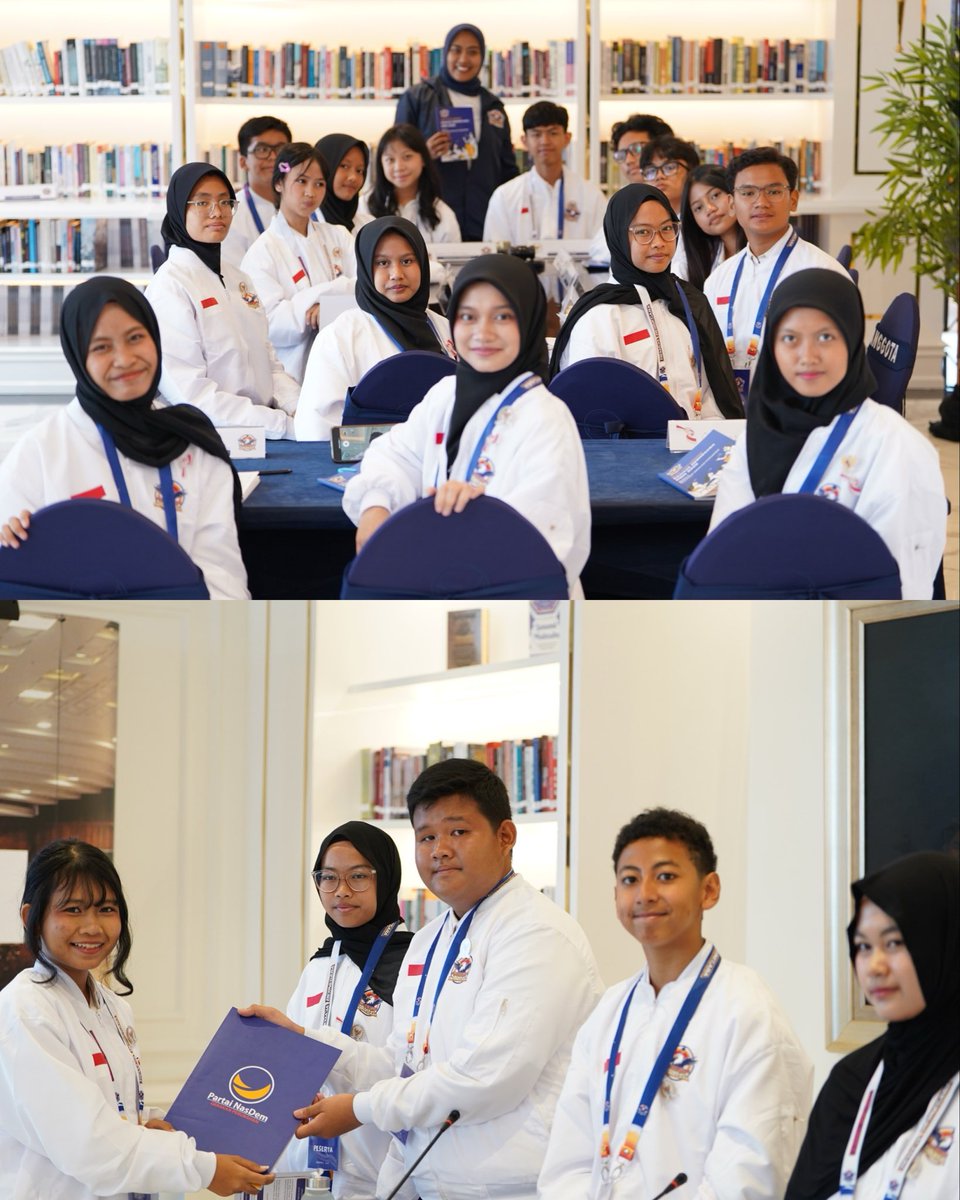 NasDem's tweet photo. Program Remaja Bernegara Batch 26 resmi digelar di NasDem Tower, Jakarta, Sabtu (8/8/2026).

Bukan cuma duduk, dengerin materi, terus pulang. Di sini, para peserta diajak buat makin aware sama isu kebangsaan, berani menyampaikan pendapat, https://t.co/dlYgWMeNPm