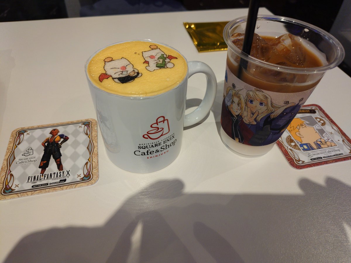 snowdrop042's tweet photo. スクエニカフェ楽しい✨
また行かねば！
#スクエニカフェショップ https://t.co/KB0ZdB6cud